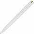 Ручка шариковая Split White Neon, белая с зеленым - Фото 4