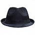 Шляпа Gentleman, черная с черной лентой - Фото 2