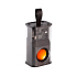 Bluetooth колонка "Hi-Fi" 5Вт с разноцветной подсветкой и прозрачным корпусом, черный с оранжевым - Фото 1