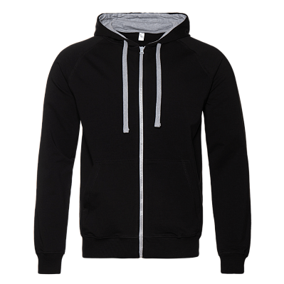 Толстовка мужская STAN с капюшоном на молнии футер без начёса 260, 61 (Чёрный) Толстовка мужская STAN с капюшоном на молнии футер без начёса 260, 61 (Чёрный)