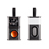 Bluetooth колонка "Hi-Fi" 5Вт с разноцветной подсветкой и прозрачным корпусом, черный с оранжевым - Фото 2