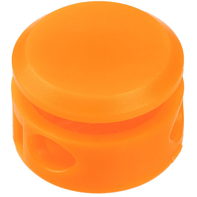 Двойной фиксатор для шнура Brogy неон (Оранжевый) Двойной фиксатор для шнура Brogy неон (Оранжевый)