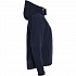 Куртка женская Hooded Softshell темно-синяя - Фото 2