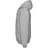 Толстовка мужская Hooded Full Zip серый меланж - Фото 3