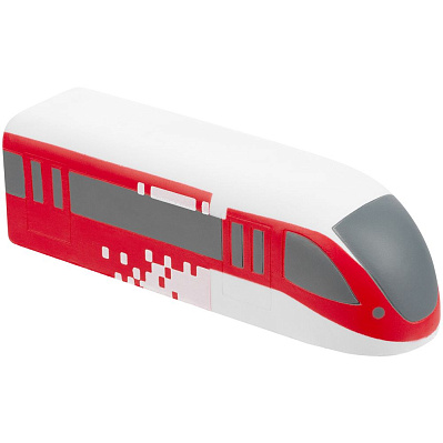 Антистресс «Поезд», белый с красным (Красный)